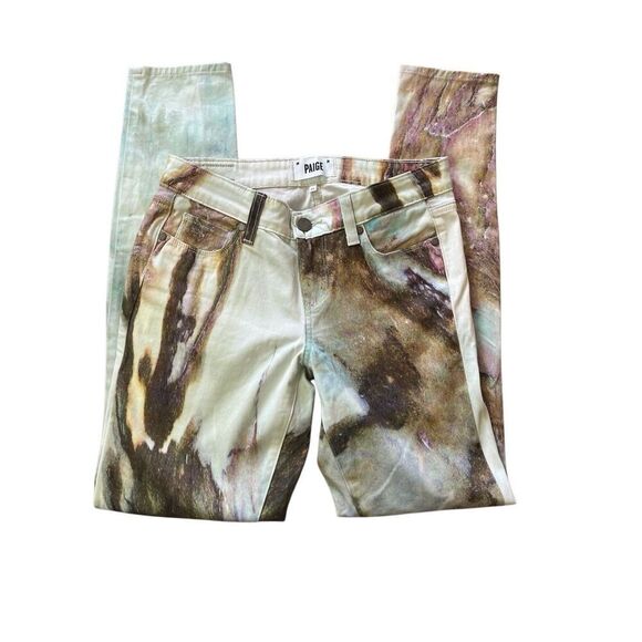 NWOT PAIGE Jeans Verdugo Ultra Skinny Green Gemstone Size 26 - Picture 6 of 12